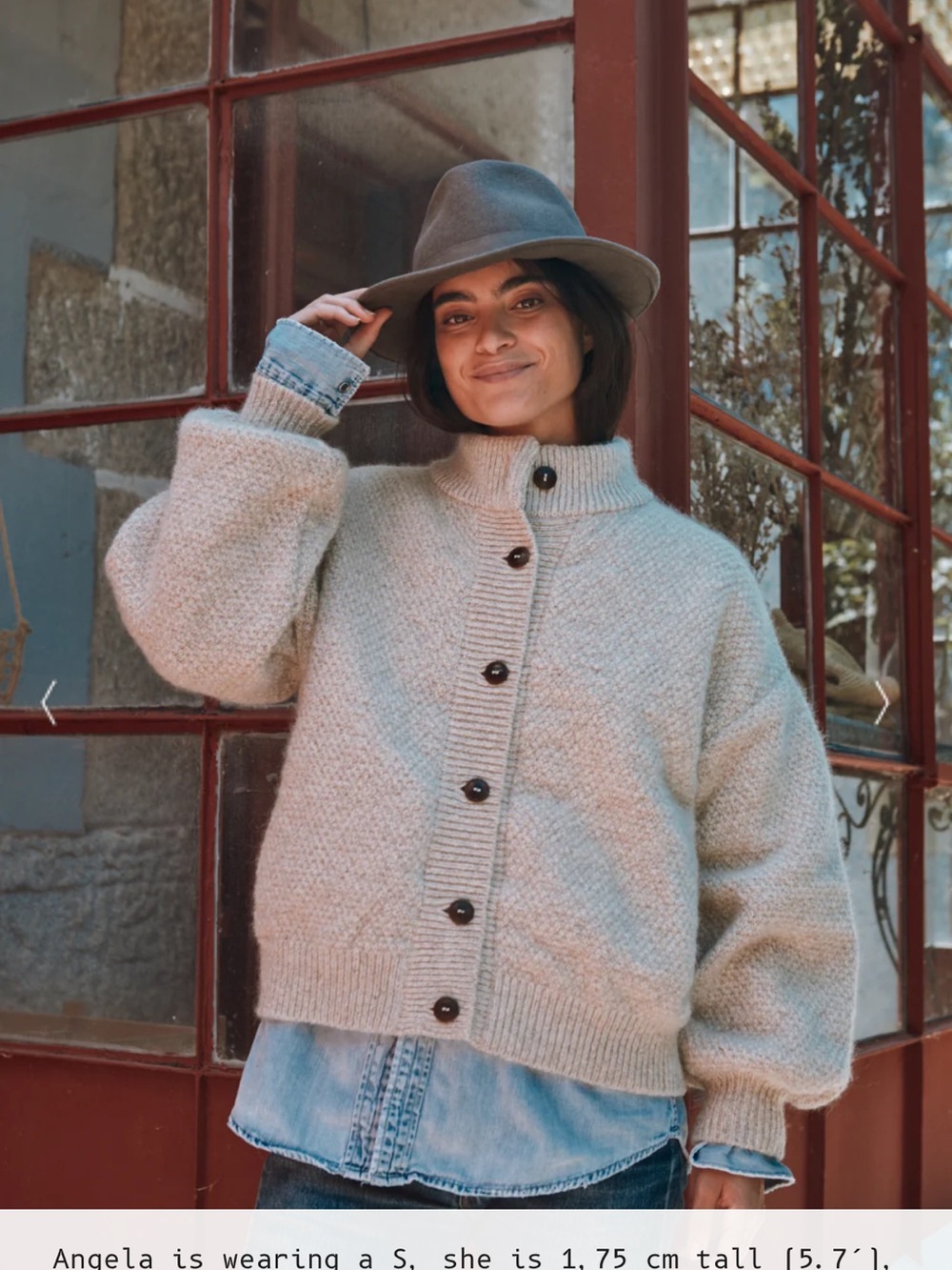 L’envers George Cardigan